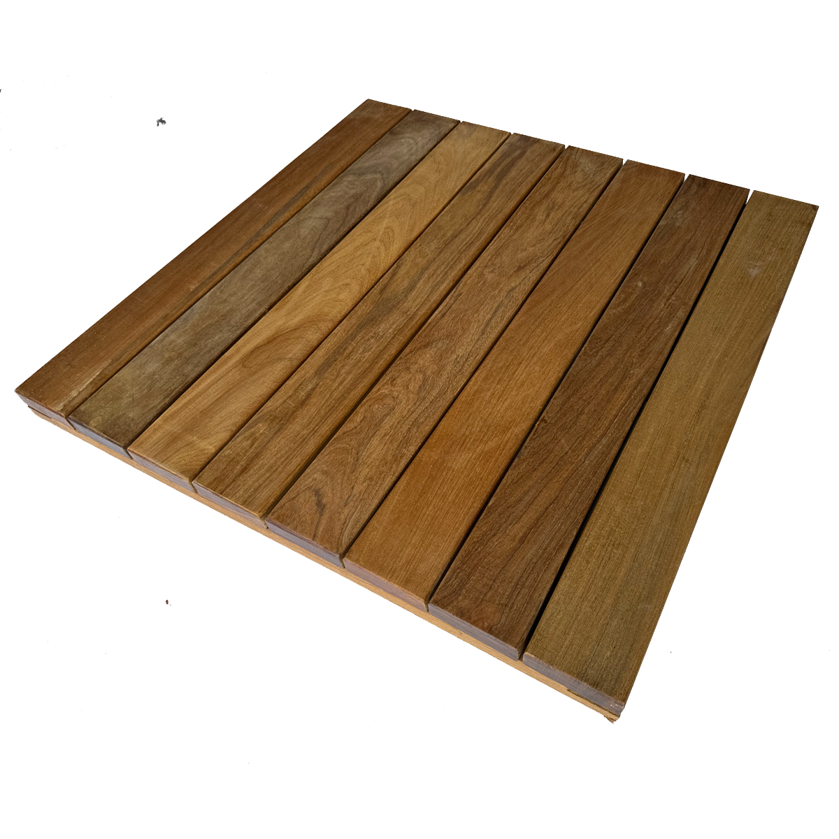 Cumaru Wood Tiles by Bison - DecksDirect